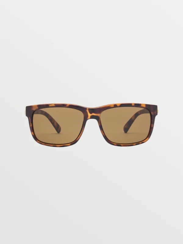 Wig Sunglasses - Matte Tort/Bronze sold by Volcom