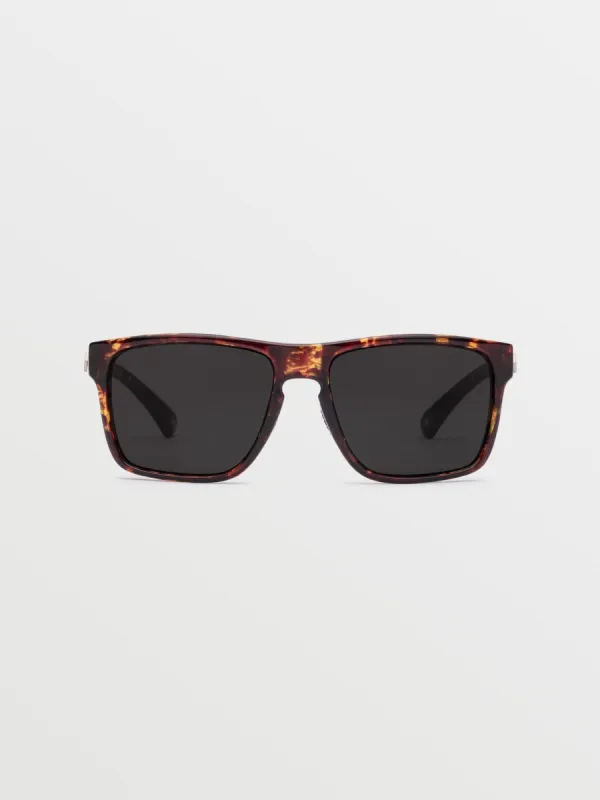 Trick Sunglasses - Gloss Sea Grass Tort/Gray made by Electric