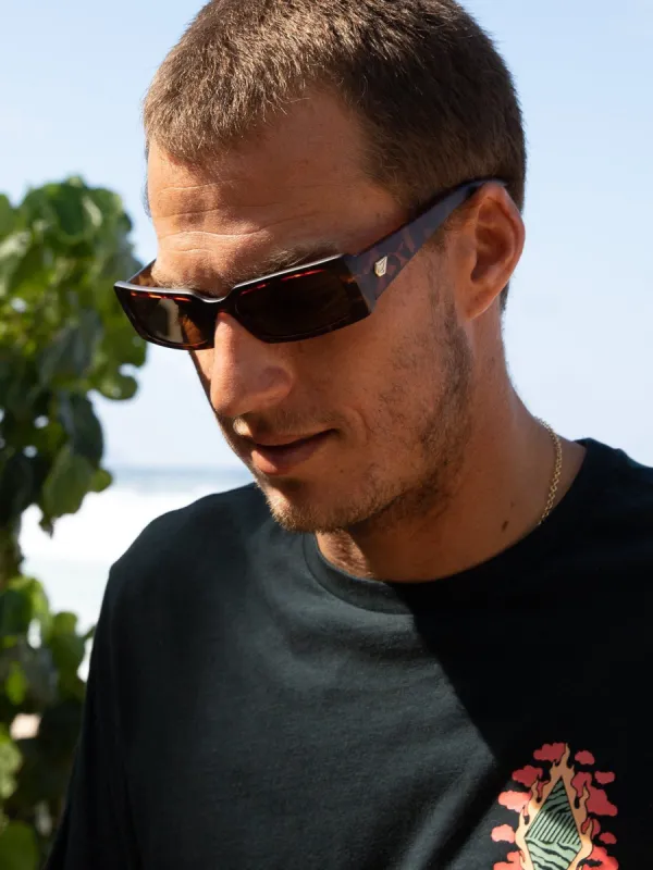 Magna Sunglasses - Matte Tort/Bronze sold by Volcom