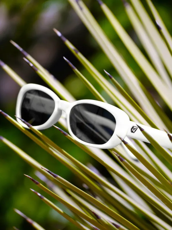 Jam Sunglasses -  Gloss White sold by Volcom