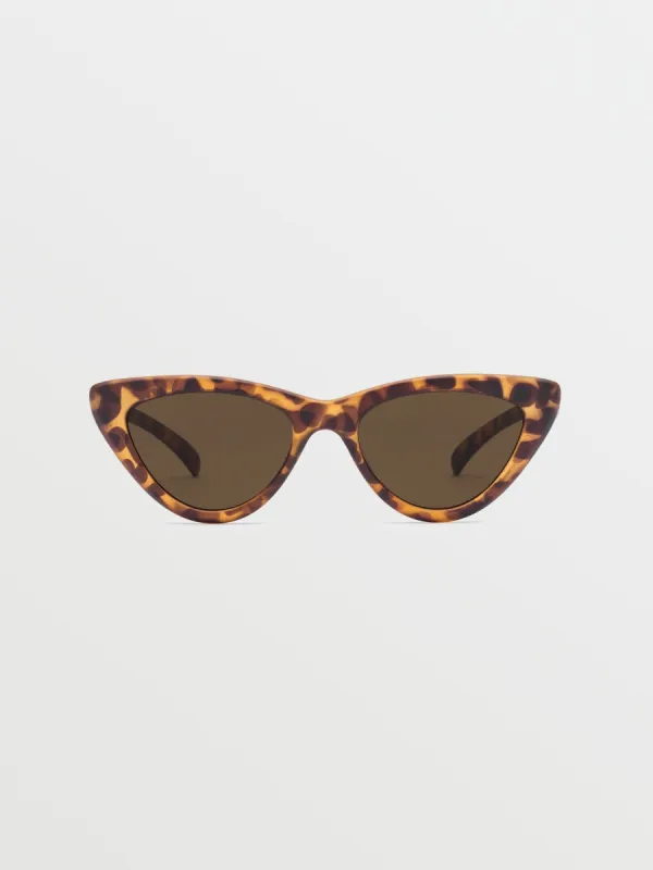 Knife Sunglasses - Matte Tort/Bronze sold by Volcom