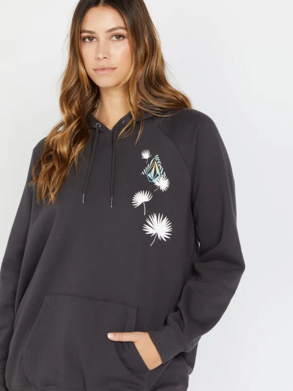 Truly Stoked Boyfriend Hoodie - Vintage Black sold by Volcom