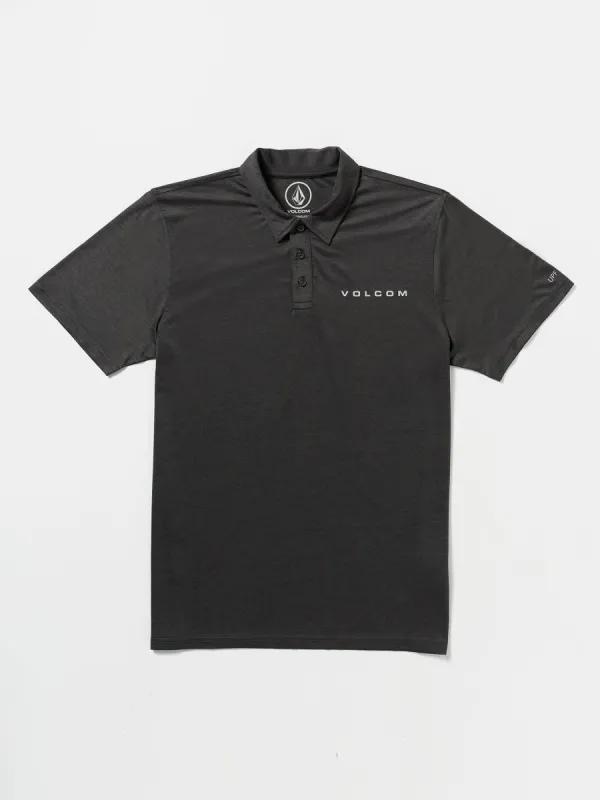 Hodad Polo Short Sleeve T-Shirt - Stealth sold by Volcom