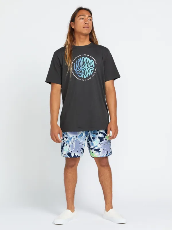 Twisted Up Short Sleeve Tee - Stealth sold by Volcom