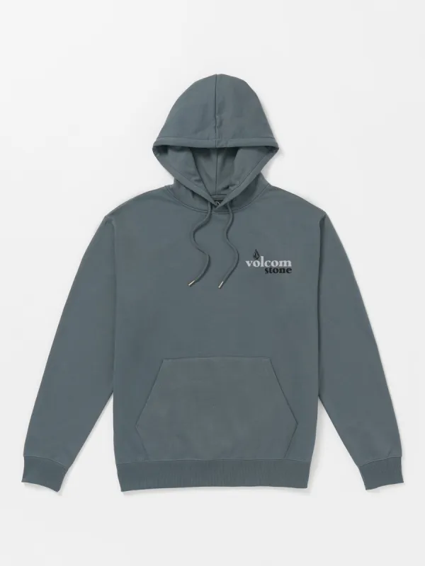 Stone Bubbled Fleece Hoodie - Dark Slate sold by Volcom