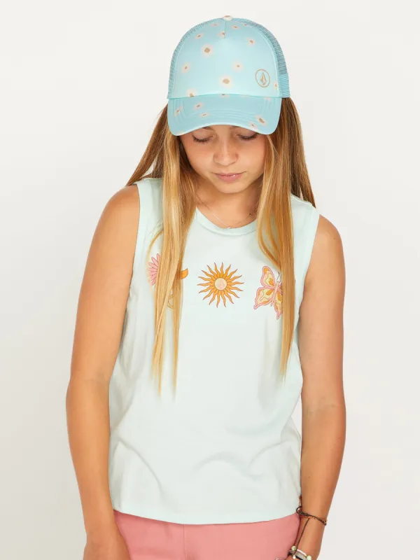 Girls Hey Slims Hat - Pale Aqua sold by Volcom