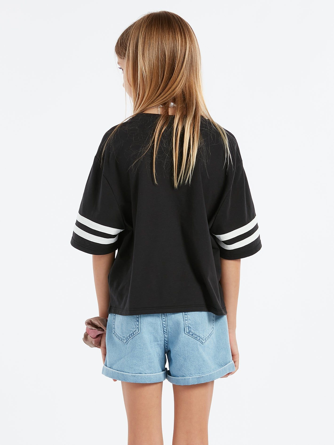 Girls Truly Stoked Tee - Black sold by Volcom product image thumbnail 2