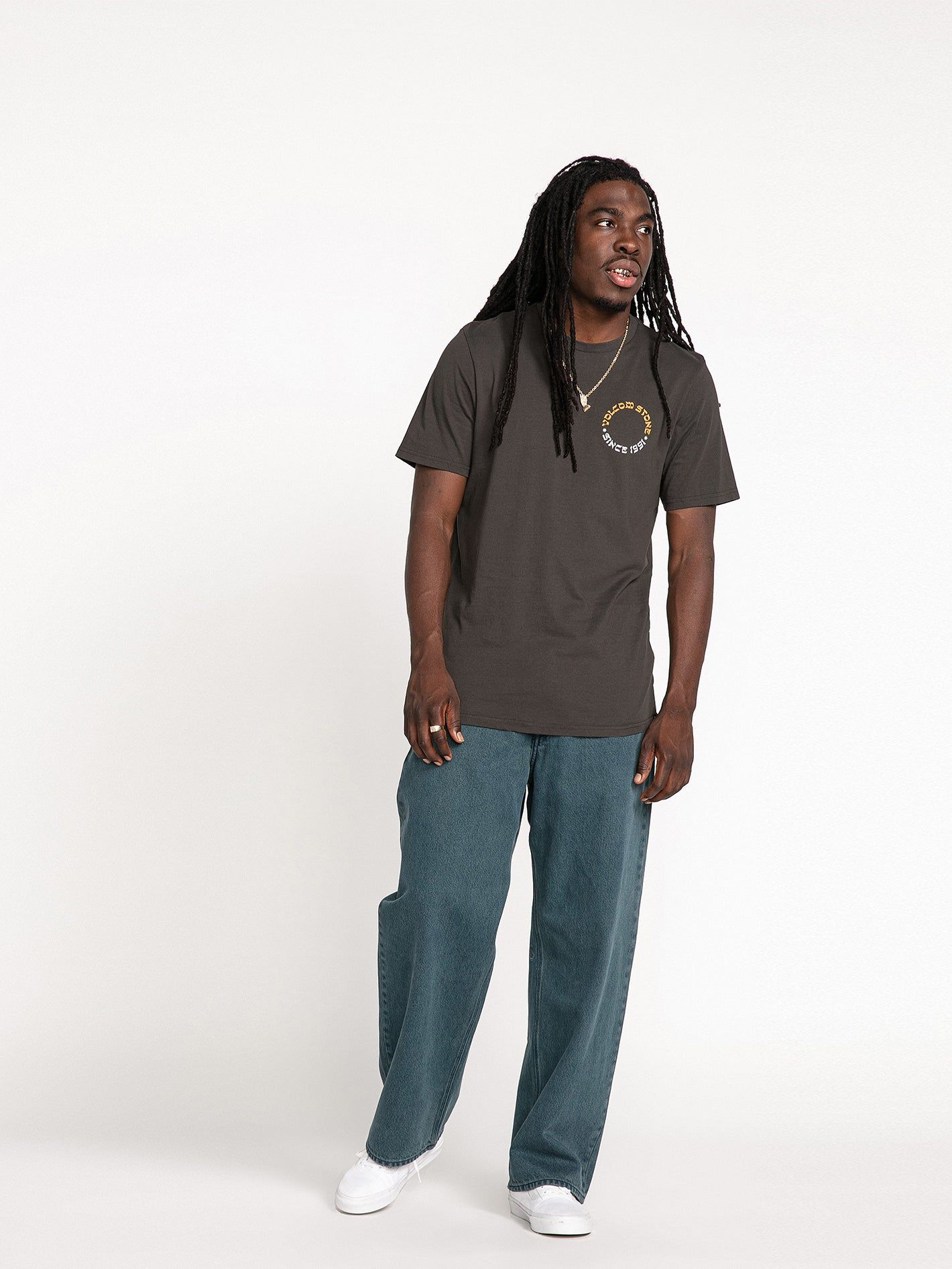 Billow Loose Fit Jeans - Marina Blue sold by Volcom