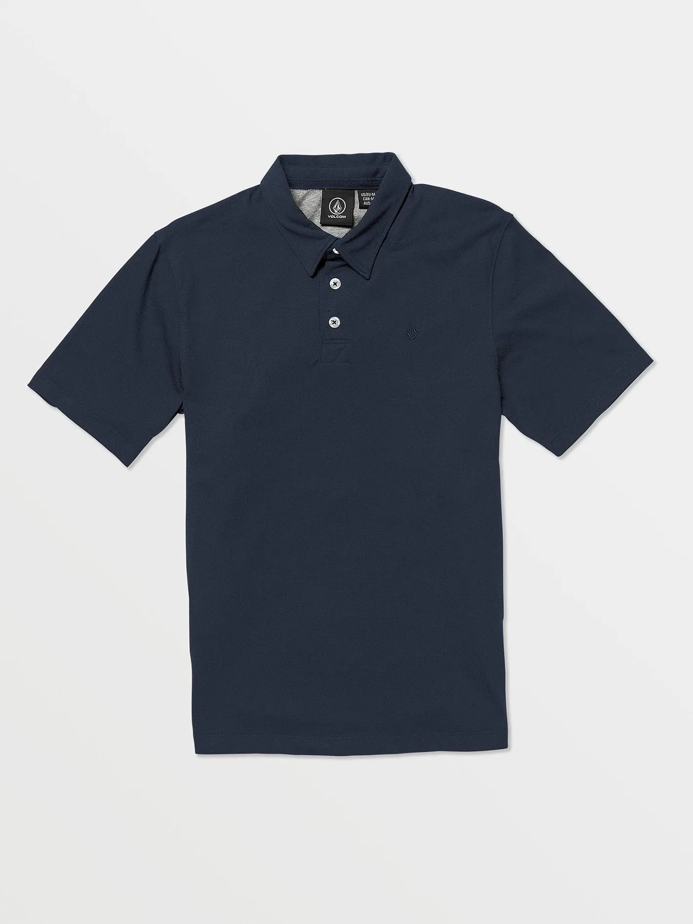 Big Boys Wowzer Polo Short Sleeve Shirt - Navy sold by Volcom
