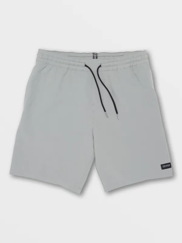 Stones Hybrid Elastic Waist Shorts - Grey sold by Volcom