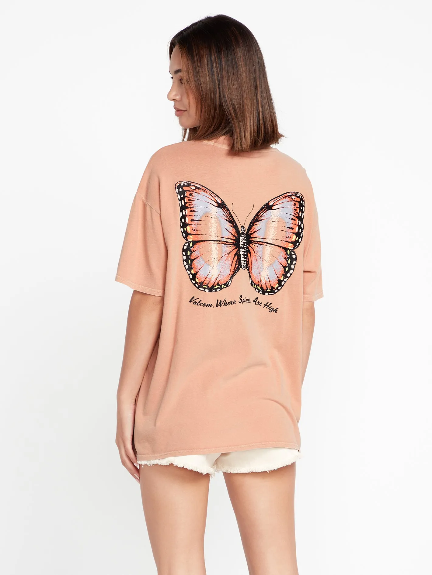 Stones Throw Short Sleeve Tee - Clay sold by Volcom product image thumbnail 4