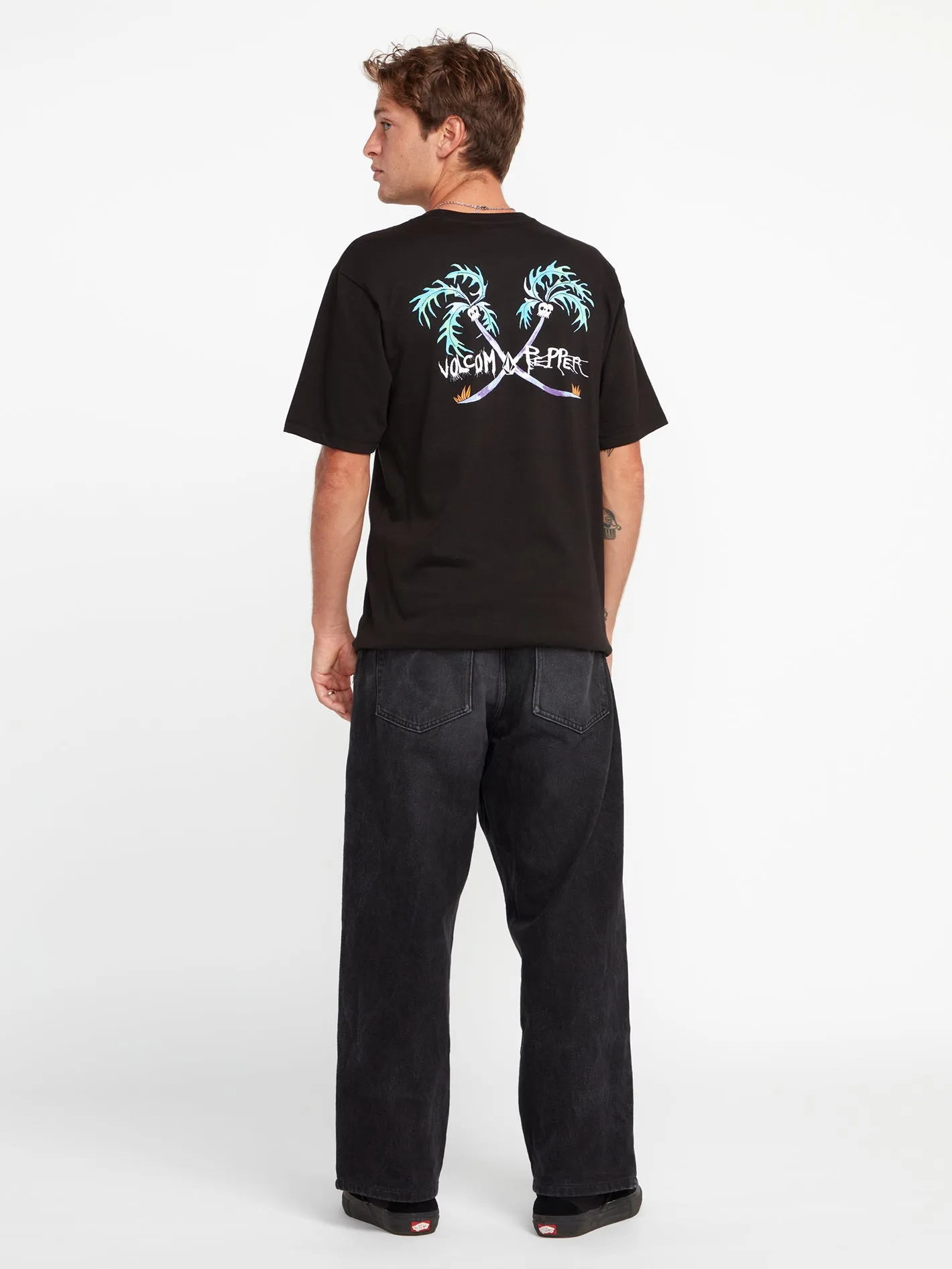 Volcom Entertainment X Pepper Short Sleeve Tee - Black sold by Volcom product image thumbnail 2