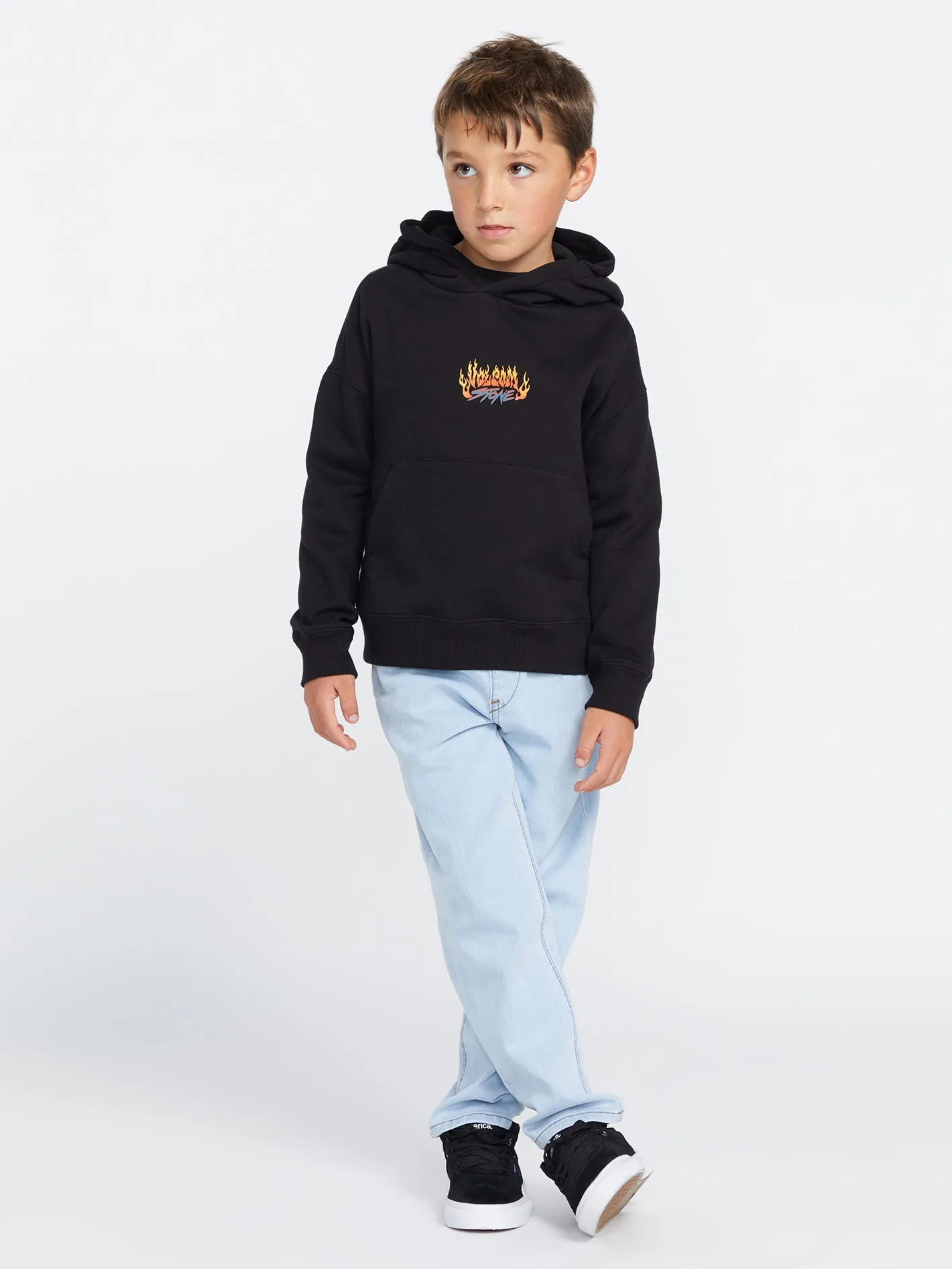 Little Boys Trux Hoodie - Black sold by Volcom