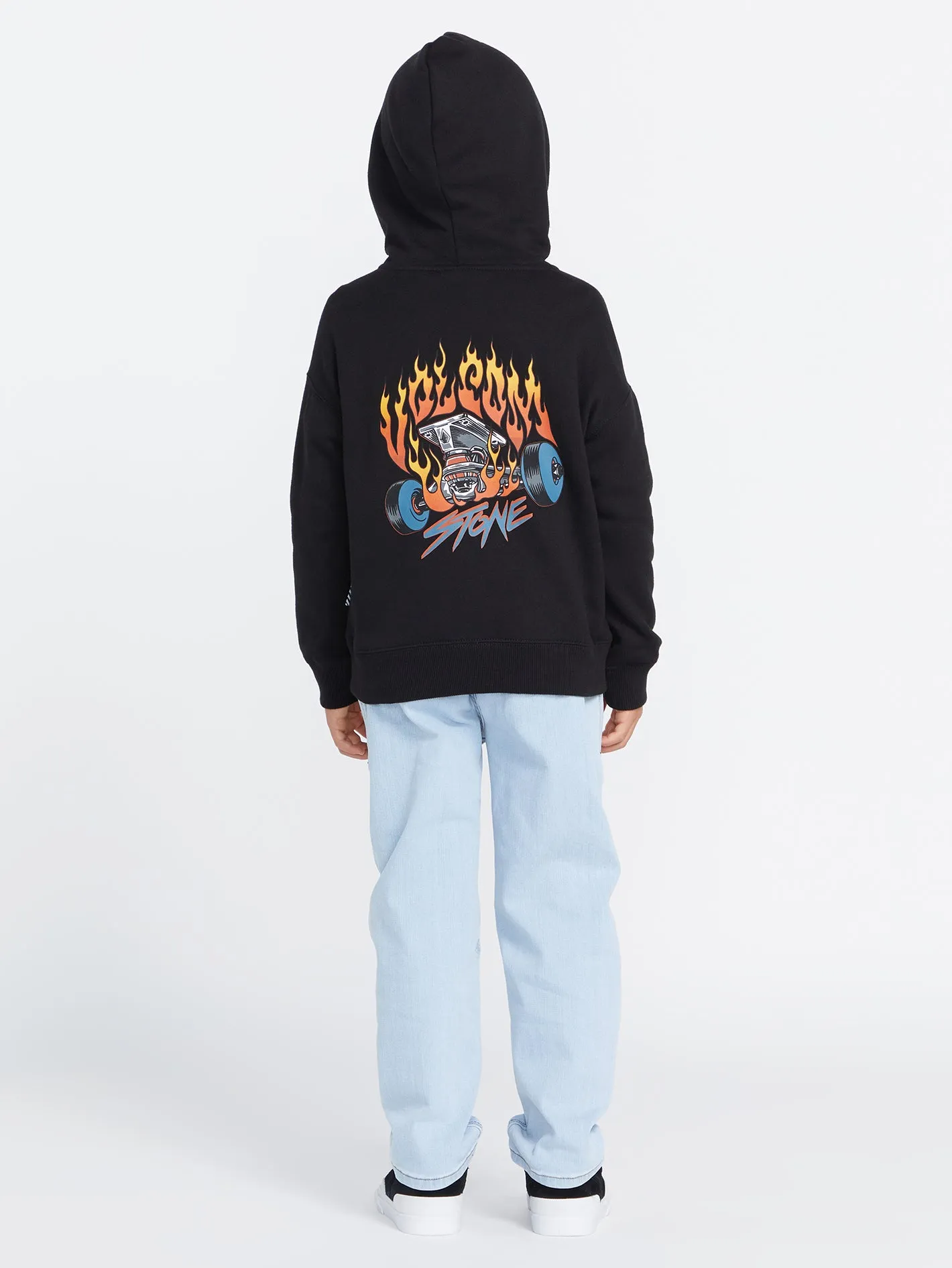 Little Boys Trux Hoodie - Black sold by Volcom product image thumbnail 2