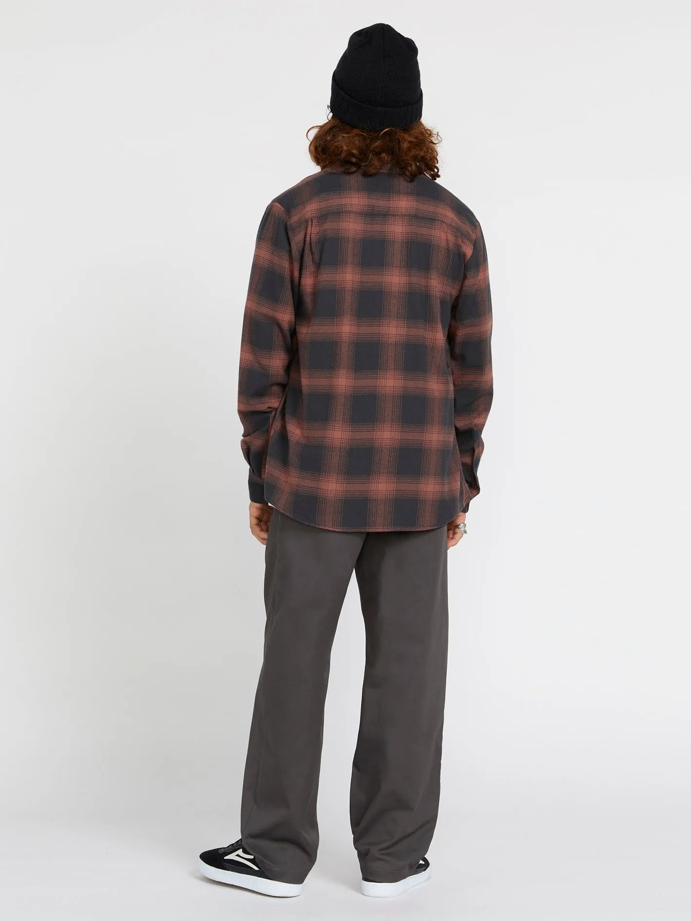 Netastone Flannel Long Sleeve Shirt - Stealth sold by Volcom product image thumbnail 4