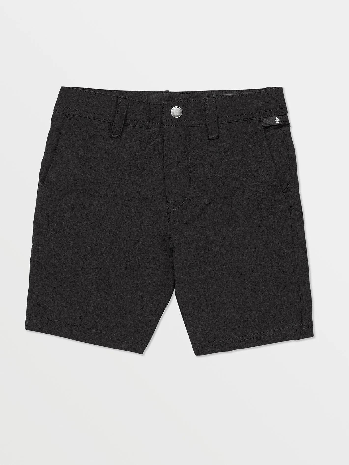 Little Boys Frickin Cross Shred Static Shorts - Black Out sold by Volcom