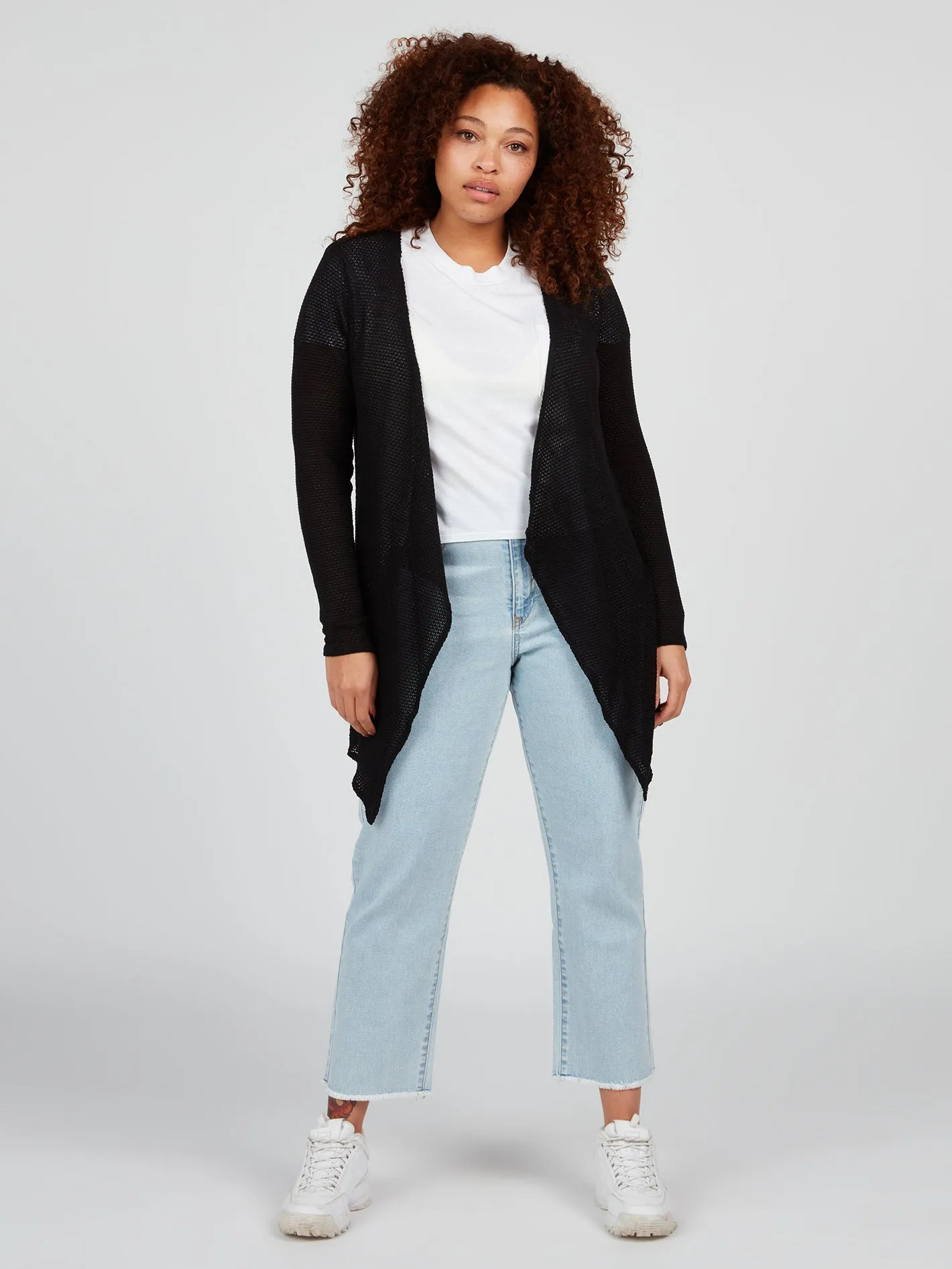 Go Go Wrap Plus Size Cardigan - Black sold by Volcom product image thumbnail 4