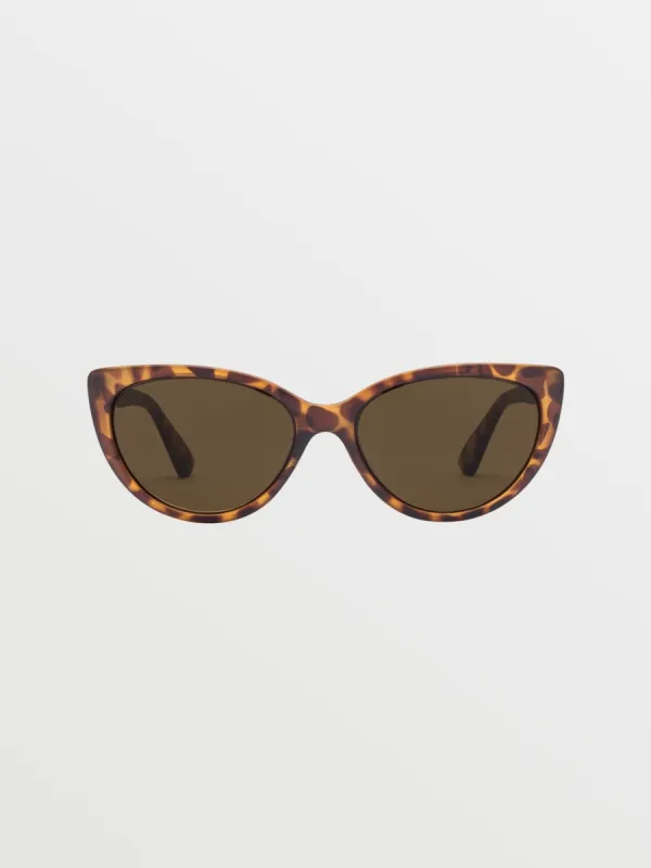 Butter Sunglasses - Matte Tort/Bronze sold by Volcom