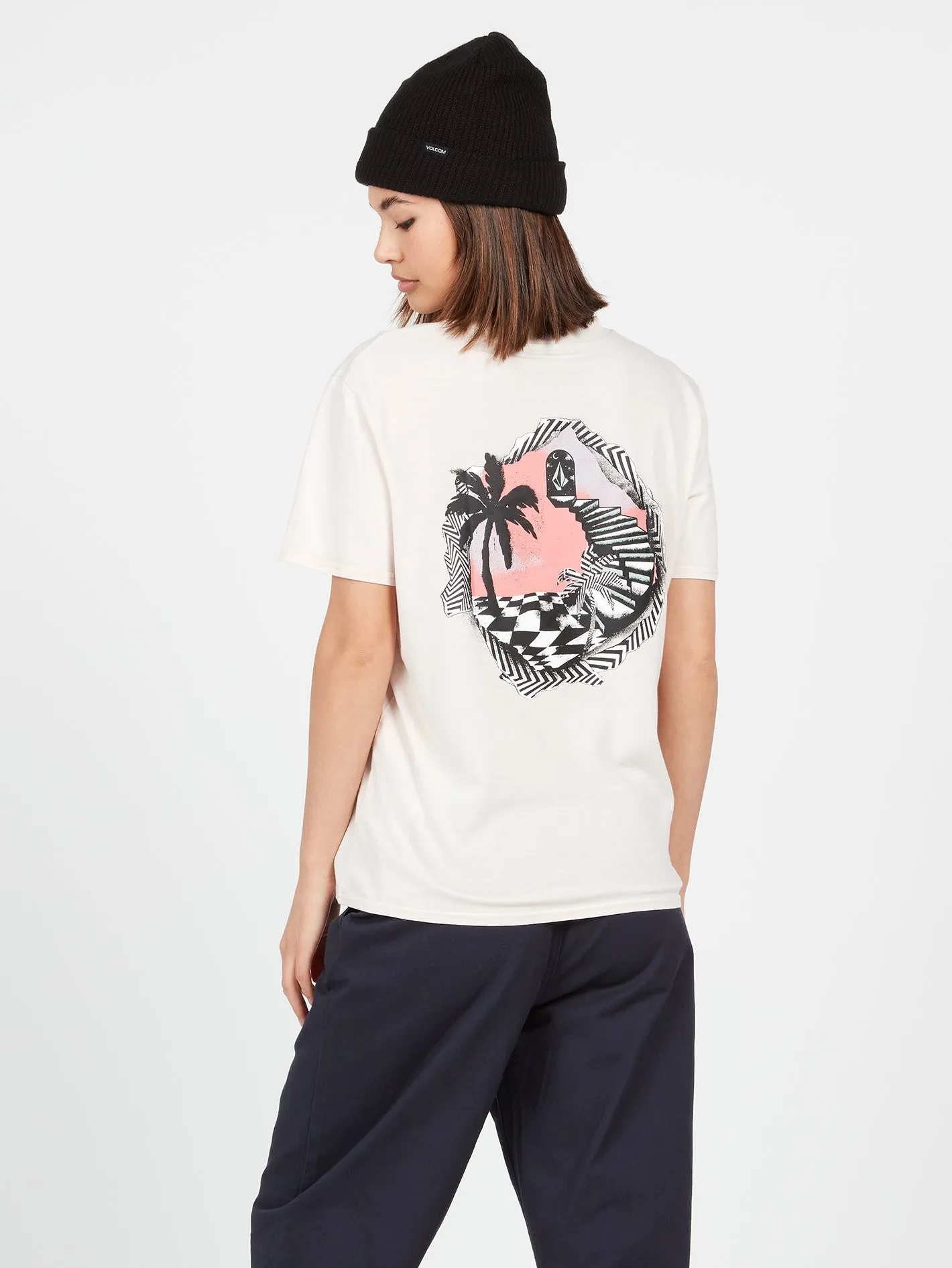 Lock It Up Short Sleeve Tee - Ash sold by Volcom product image thumbnail 2