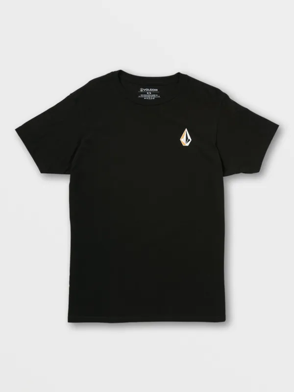 Mens Blaquedout Short Sleeve Tee - Black sold by Volcom