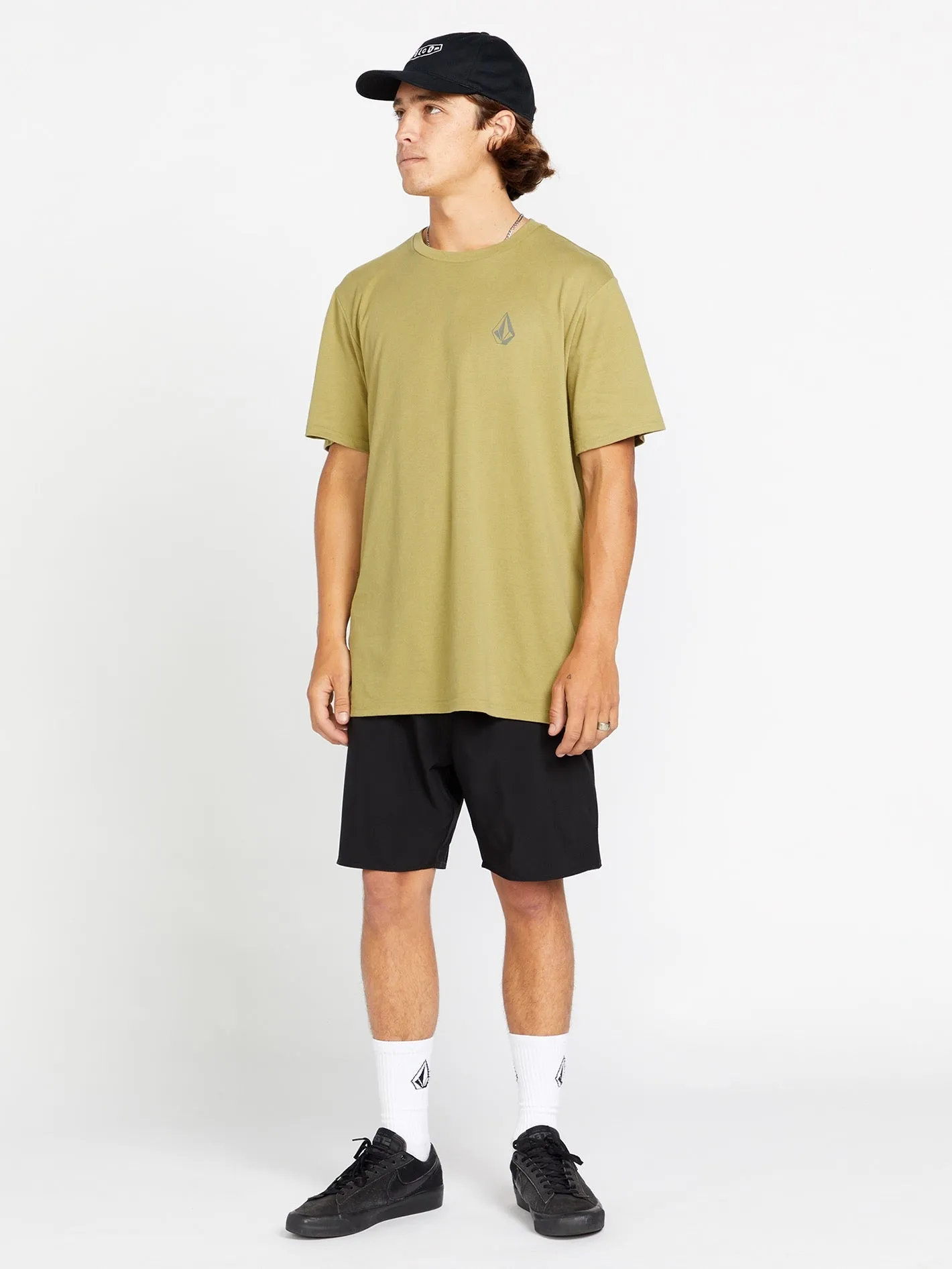 Stone Tech Short Sleeve Tee - Vintage Green sold by Volcom product image thumbnail 3