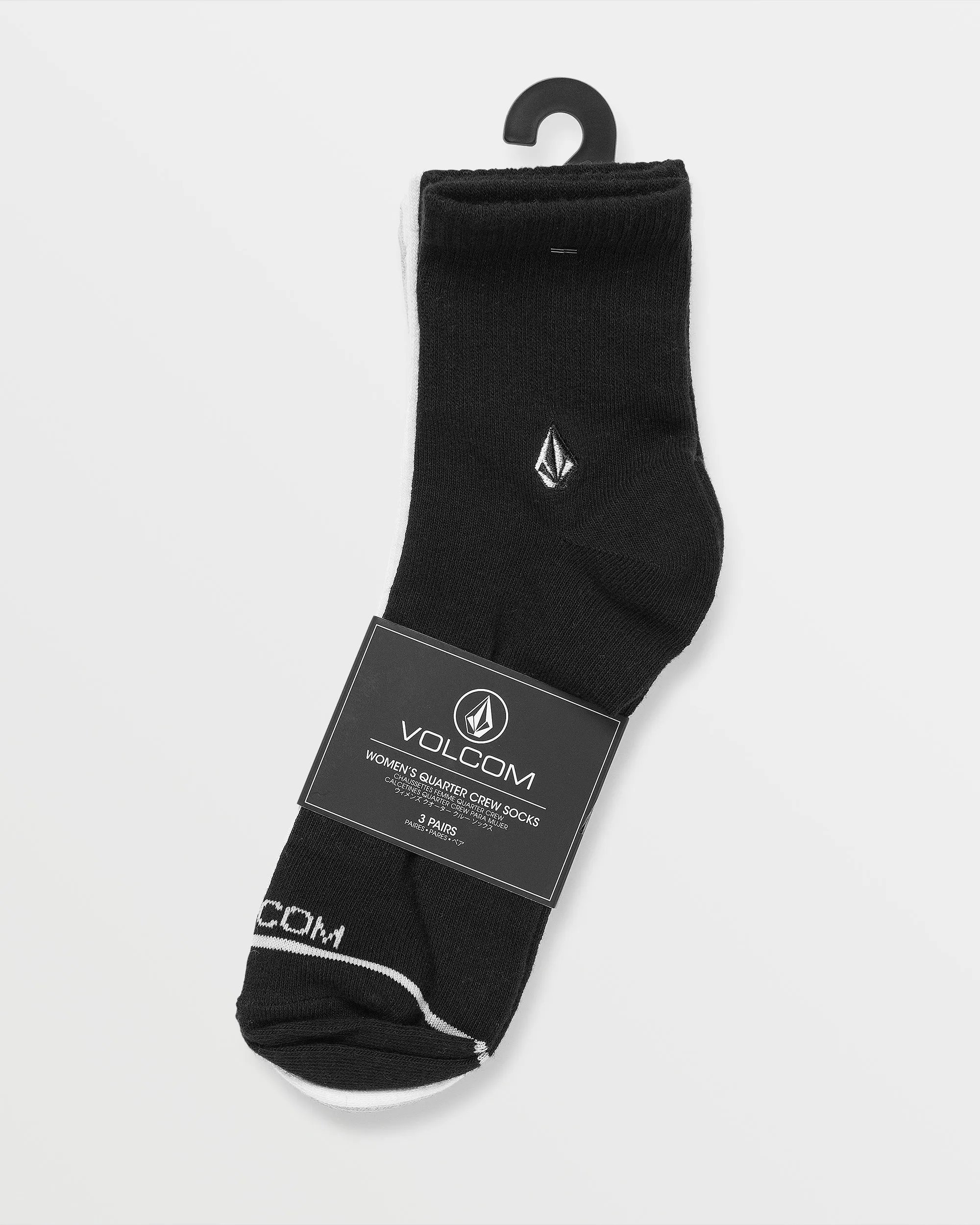 The New Crew Socks 3Pk - Assorted Colors sold by Volcom product image thumbnail 2