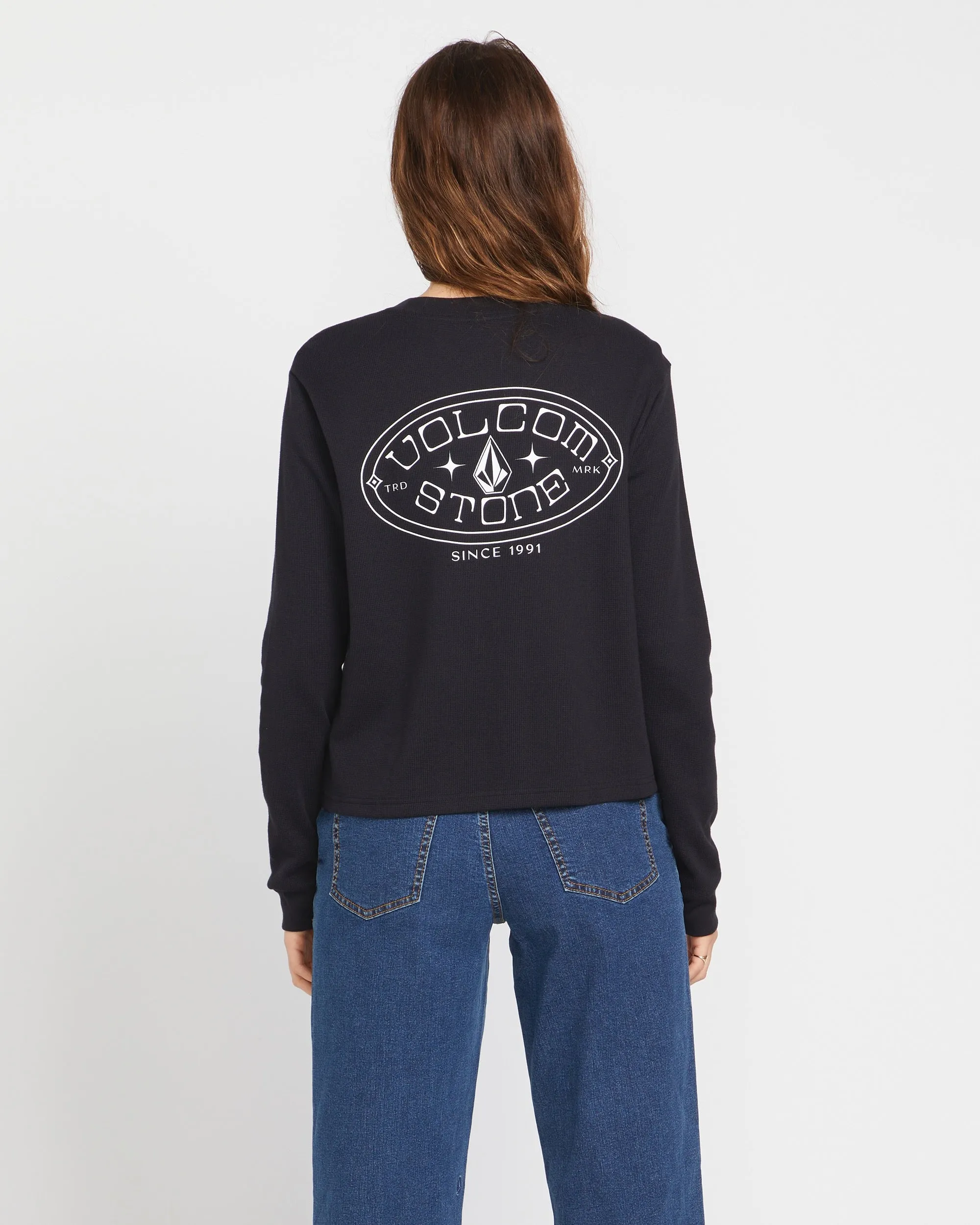 Thermality Long Sleeve Shirt - Black sold by Volcom product image thumbnail 2