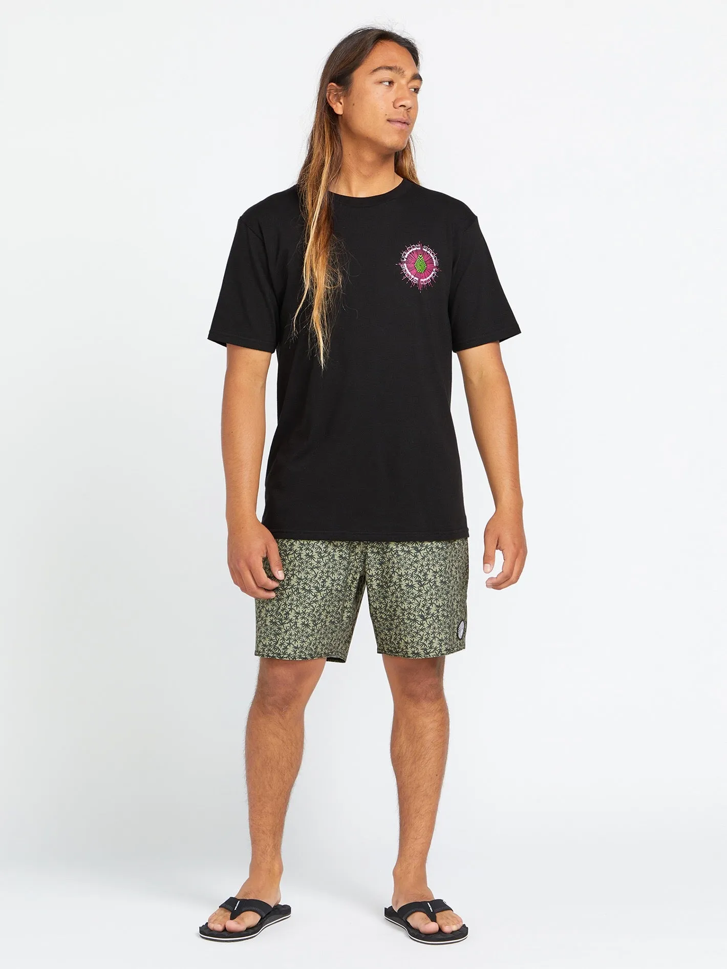 1800 Stone Short Sleeve Tee - Black sold by Volcom product image thumbnail 5
