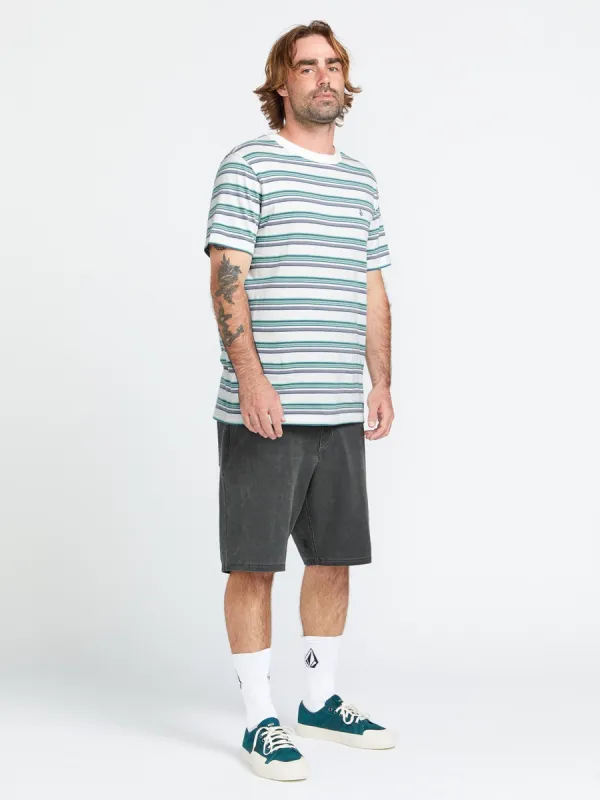 Commixt Crew Short Sleeve Shirt - Off White sold by Volcom