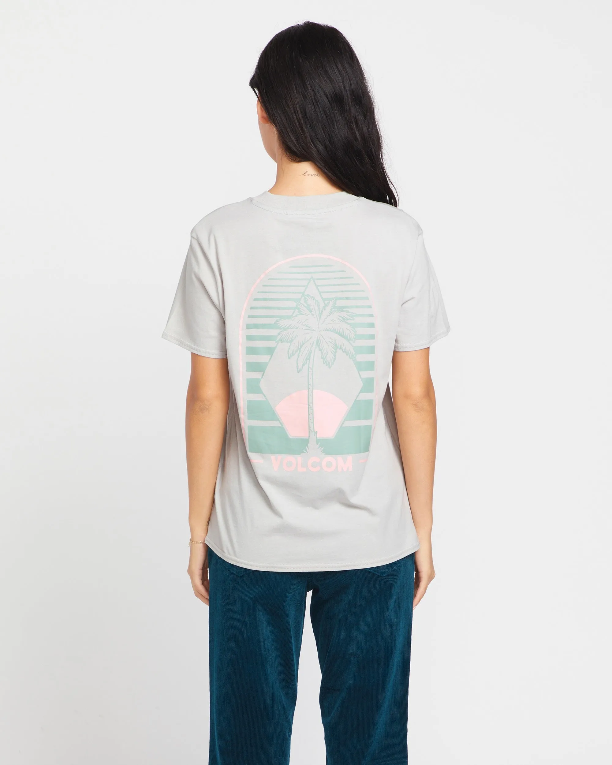 Lock It Up Tee - Light Grey sold by Volcom product image thumbnail 2