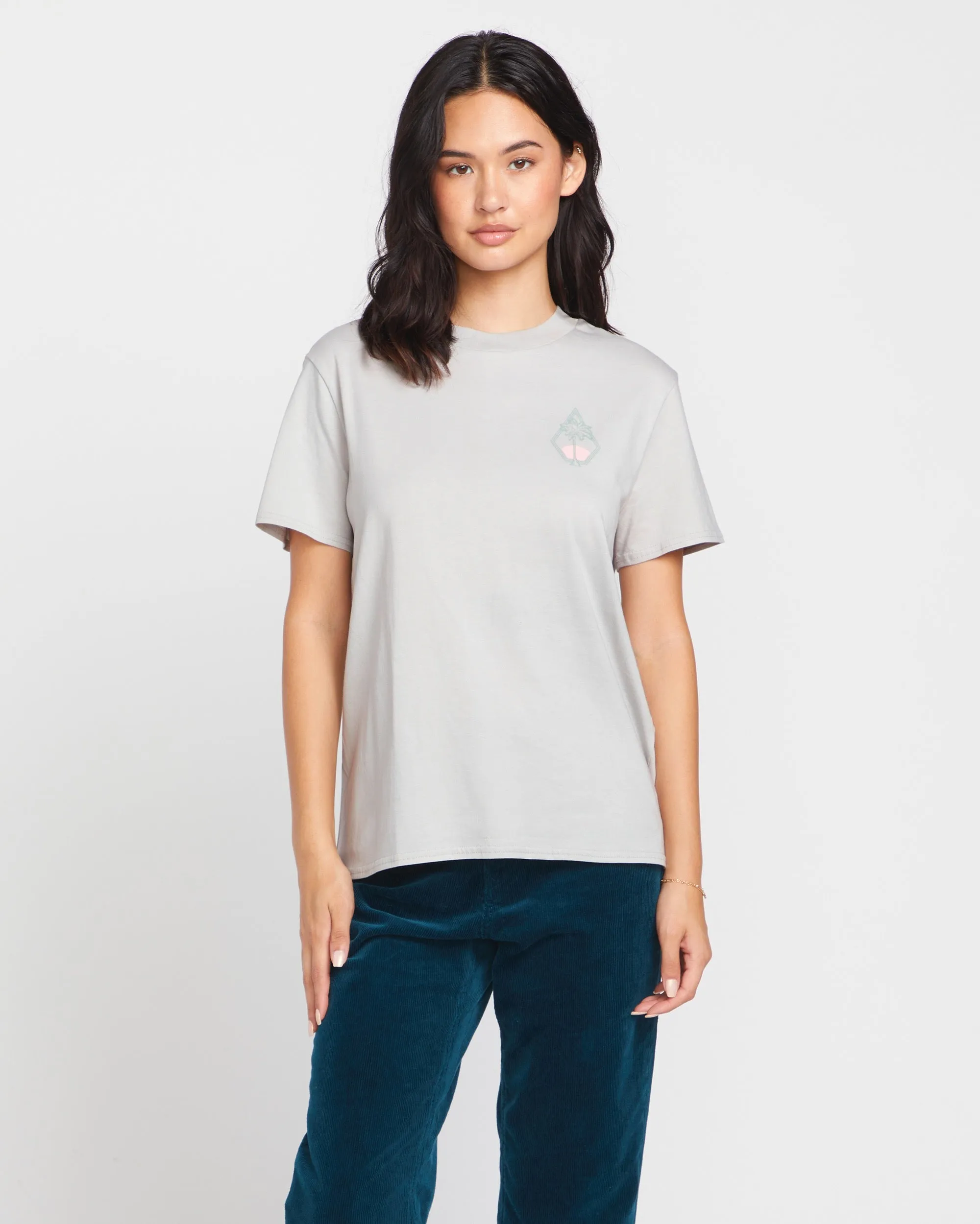 Lock It Up Tee - Light Grey sold by Volcom