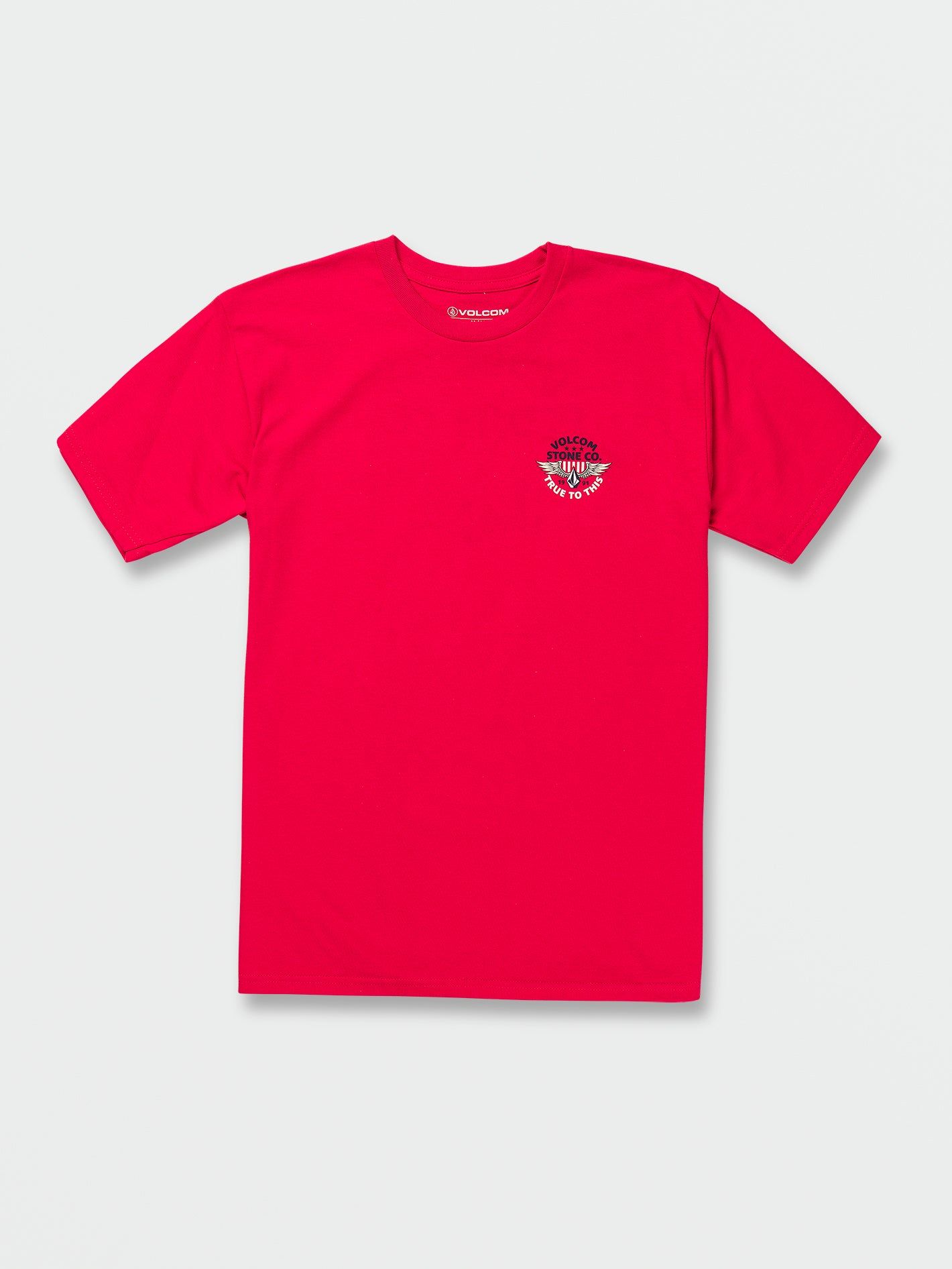 Winged Beast Short Sleeve Tee - Ribbon Red sold by Volcom product image thumbnail 3