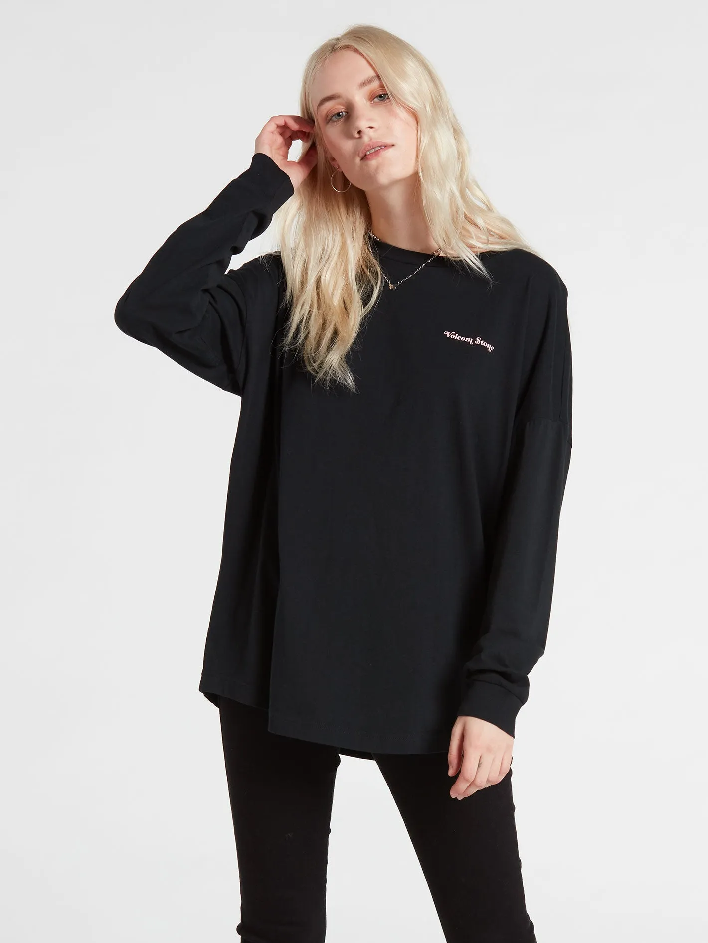 Iconic Stones Long Sleeve Tee - Black sold by Volcom
