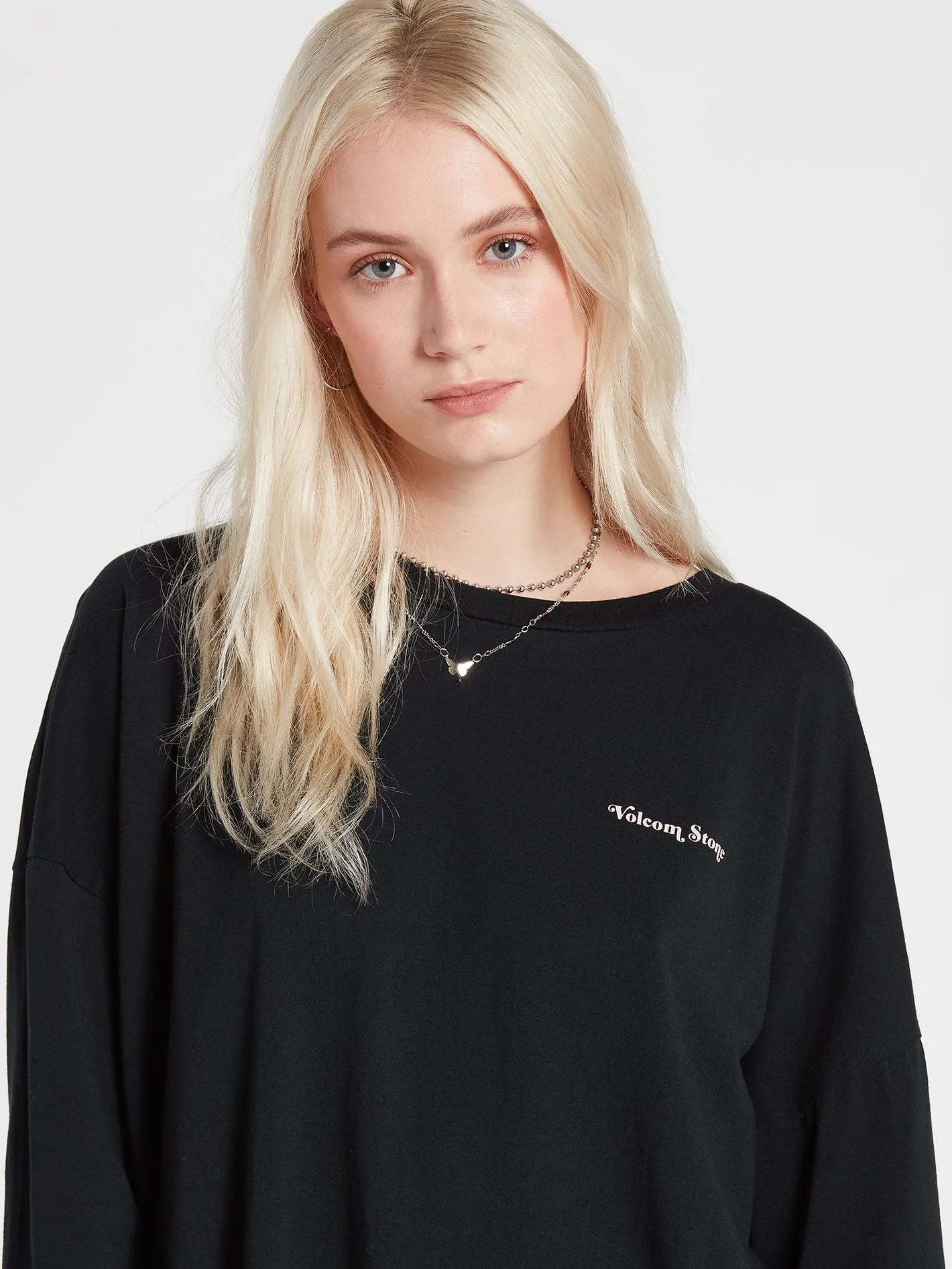Iconic Stones Long Sleeve Tee - Black sold by Volcom product image thumbnail 3