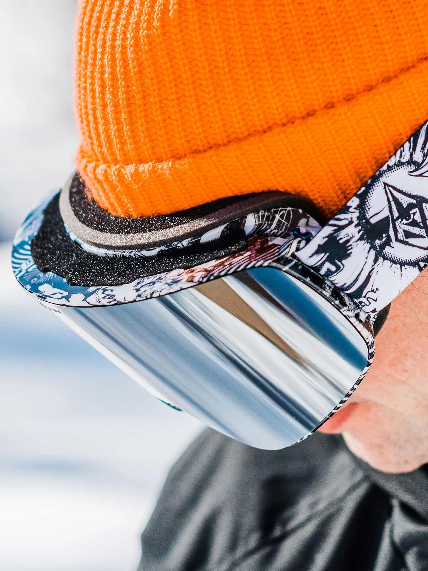 Odyssey Goggle - Op Art / Silver Chrome sold by Volcom product image thumbnail 2