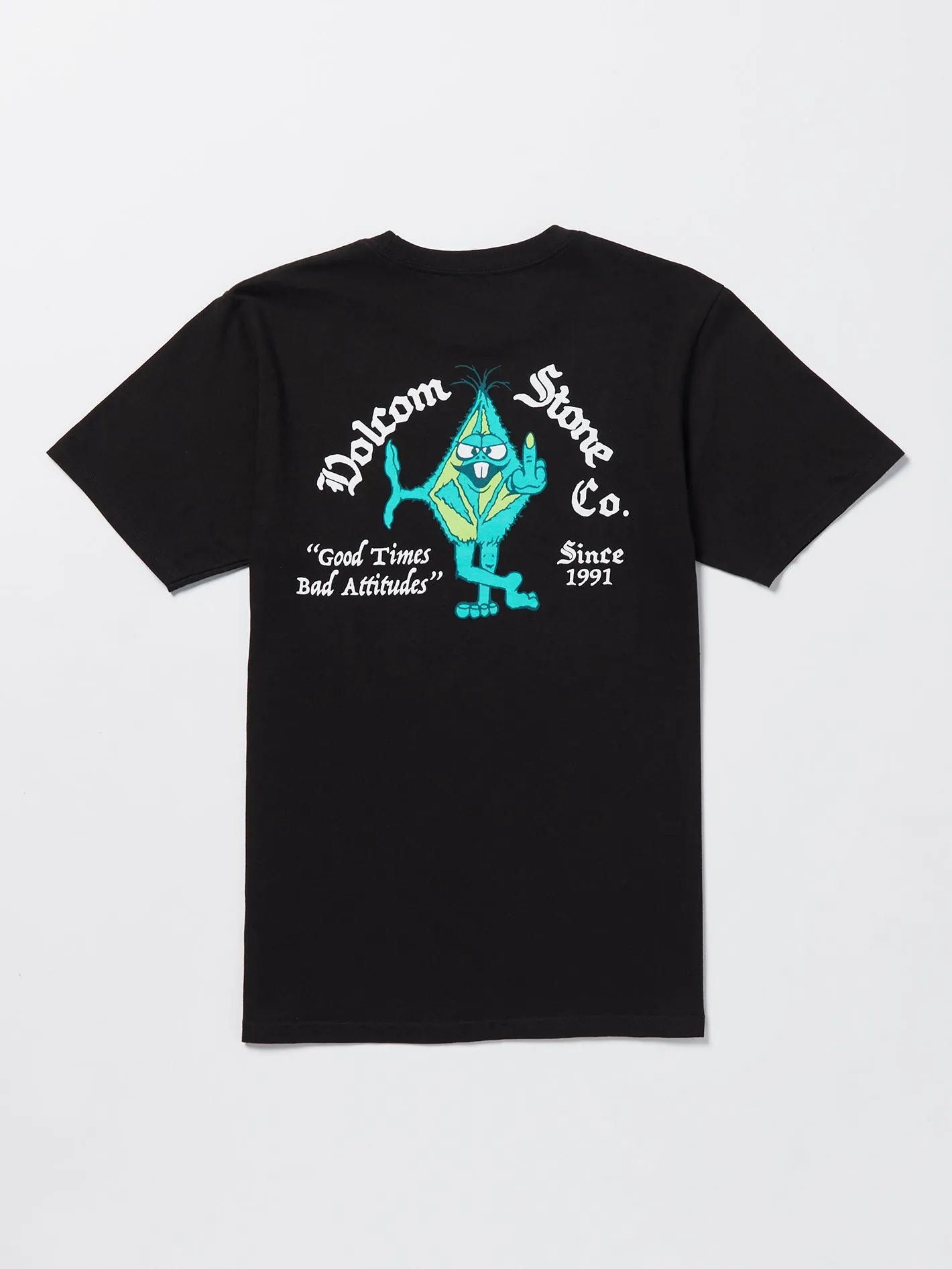Party Of 1 Short Sleeve Tee - Black sold by Volcom product image thumbnail 4
