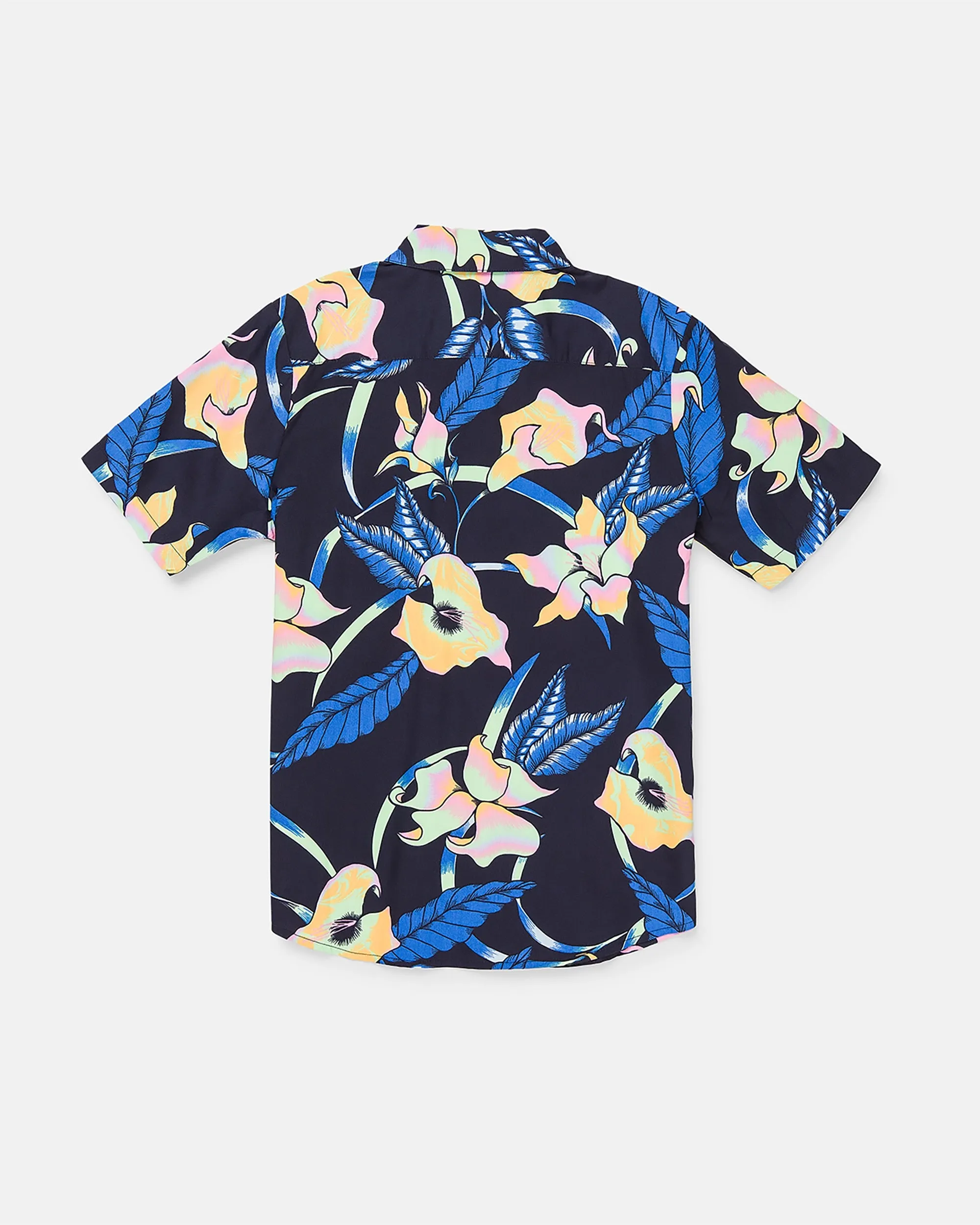 Big Boys Varkala Short Sleeve Shirt - Navy sold by Volcom product image thumbnail 2