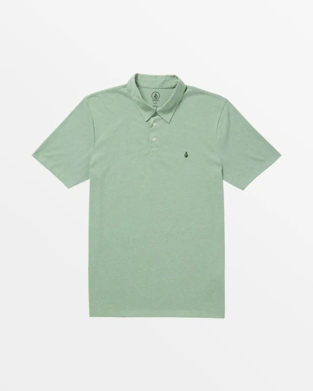 Wrecker Mt Polo - Lichen Green sold by Volcom