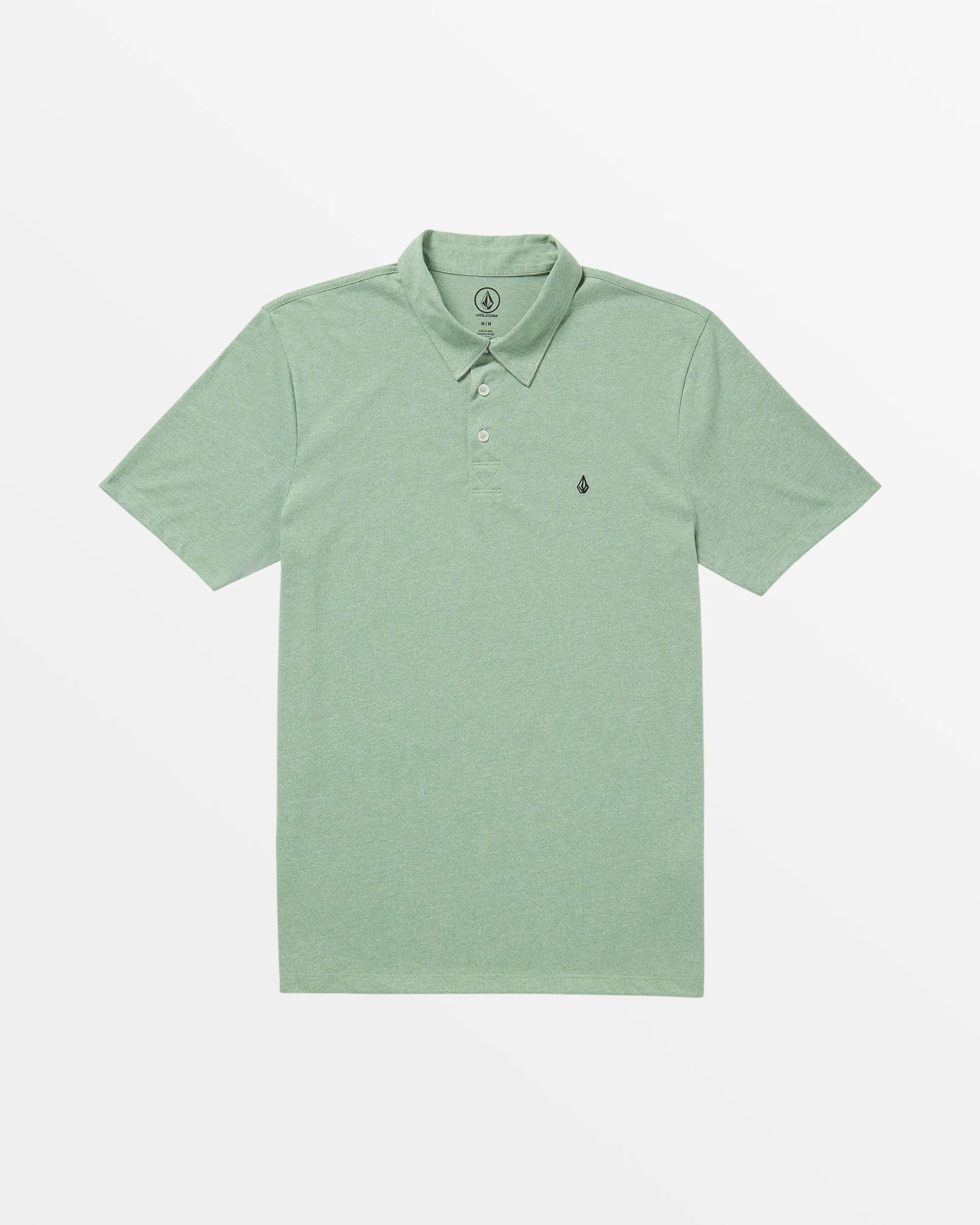 Wrecker Mt Polo - Lichen Green sold by Volcom