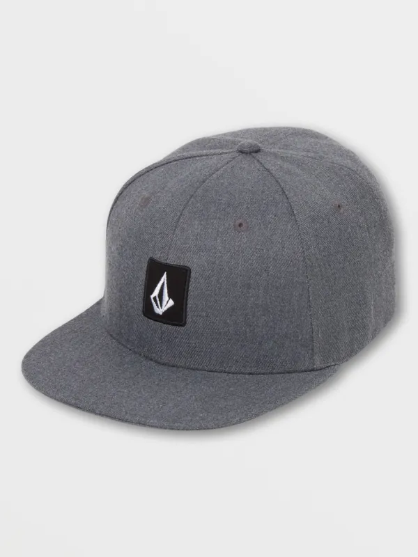 V Square Snapback 2 Hat - Charcoal Heather sold by Volcom