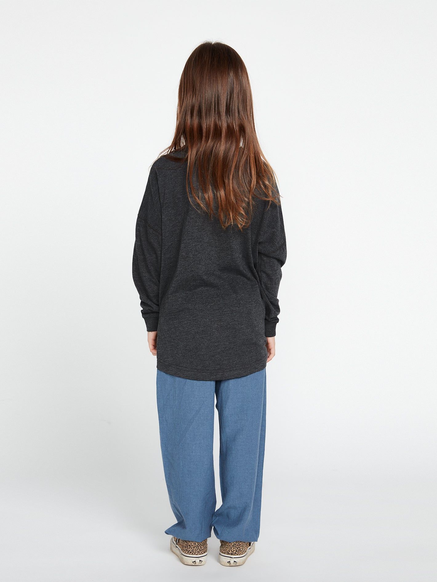 Girls Werkin Doubles Long Sleeve Tee - Black sold by Volcom product image thumbnail 4