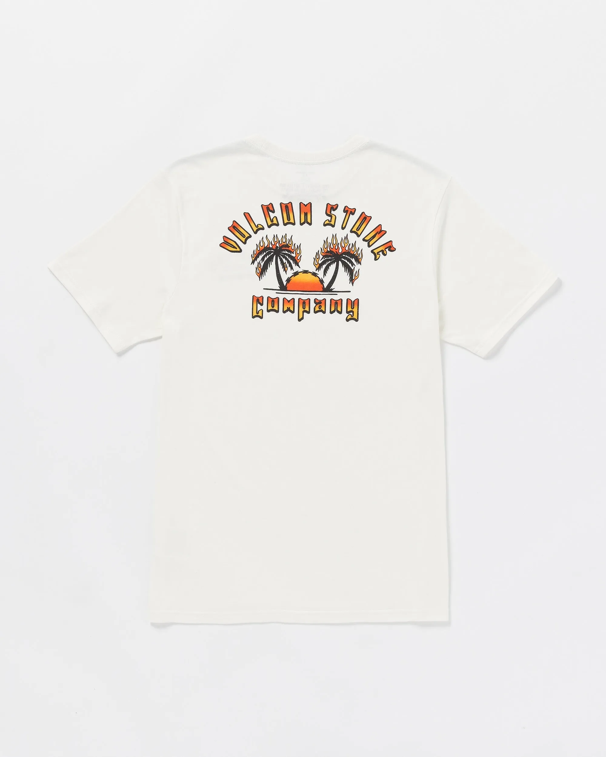 Inflames Short Sleeve Tee - Off White sold by Volcom product image thumbnail 2