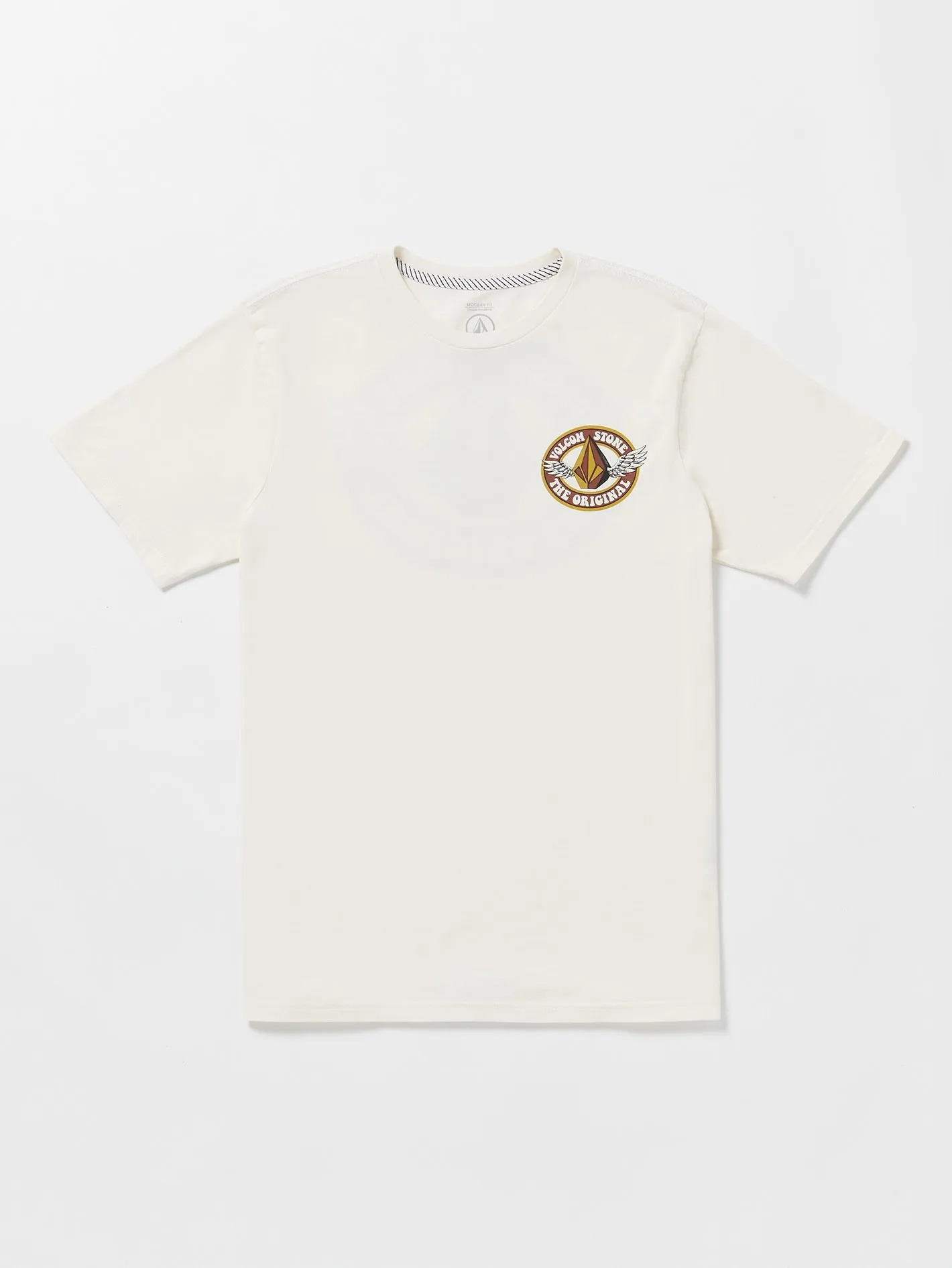 Hi Flyer Short Sleeve Tee - Off White sold by Volcom