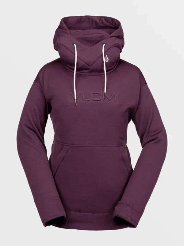 Womens Riding Hydro Hoodie - Blackberry sold by Volcom