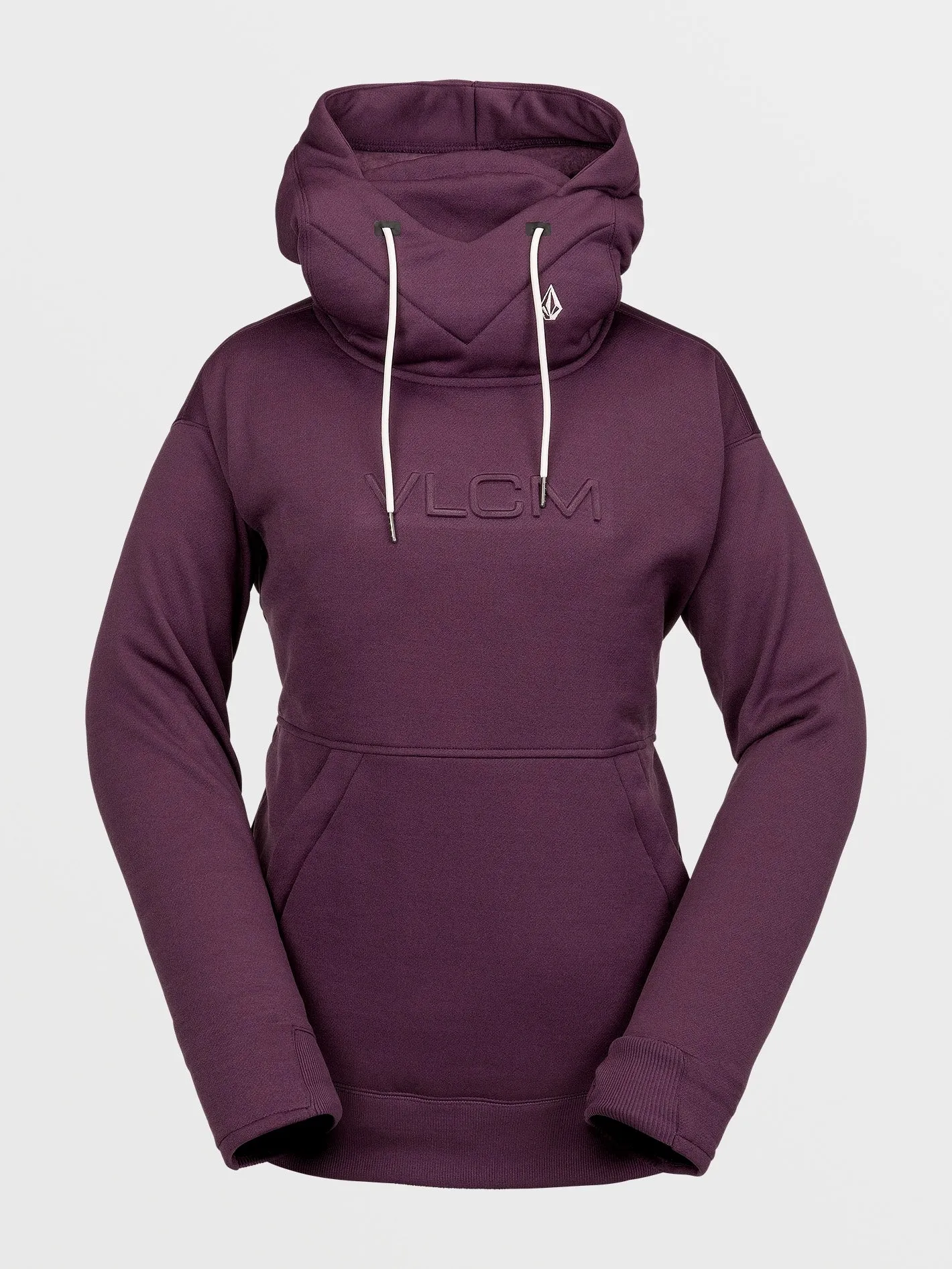 Womens Riding Hydro Hoodie - Blackberry sold by Volcom