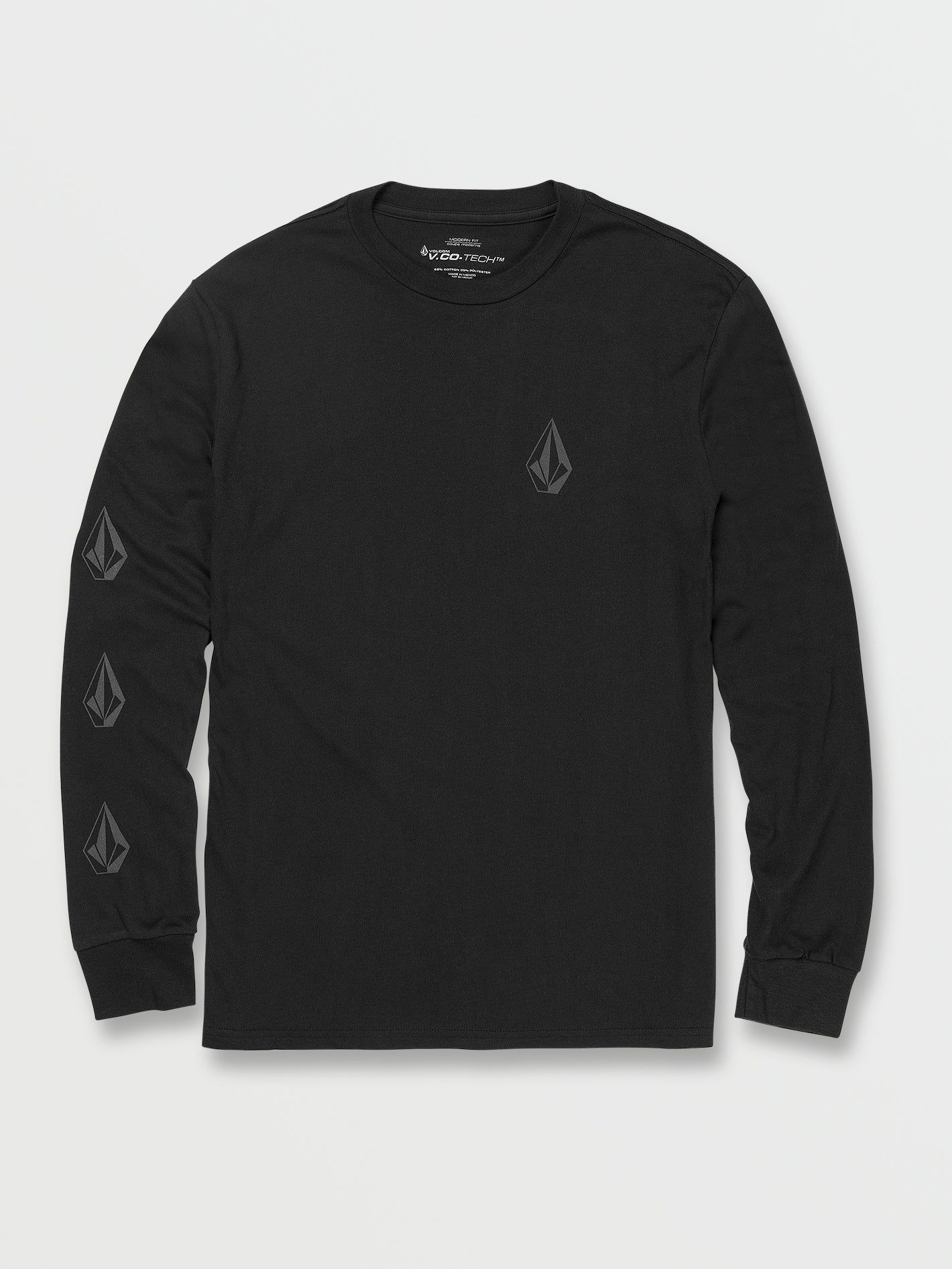 Stone Tech Long Sleeve Tee - Black sold by Volcom