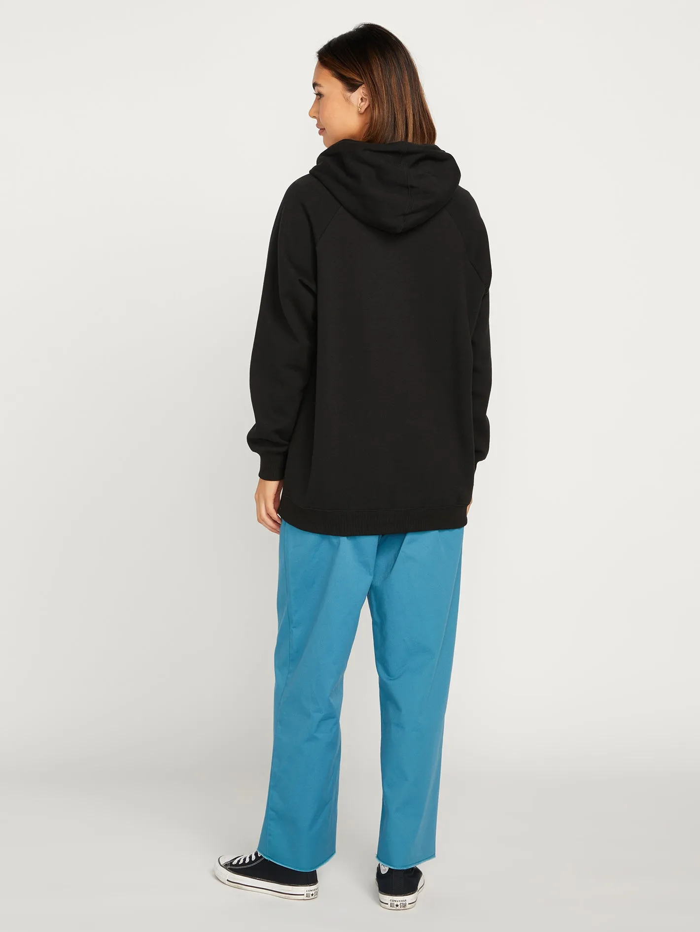 Truly Stoked Boyfriend Hoodie - Black sold by Volcom product image thumbnail 4