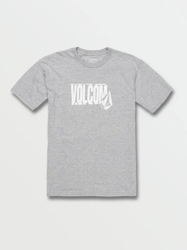 Word Stone Short Sleeve Tee - Heather Grey sold by Volcom