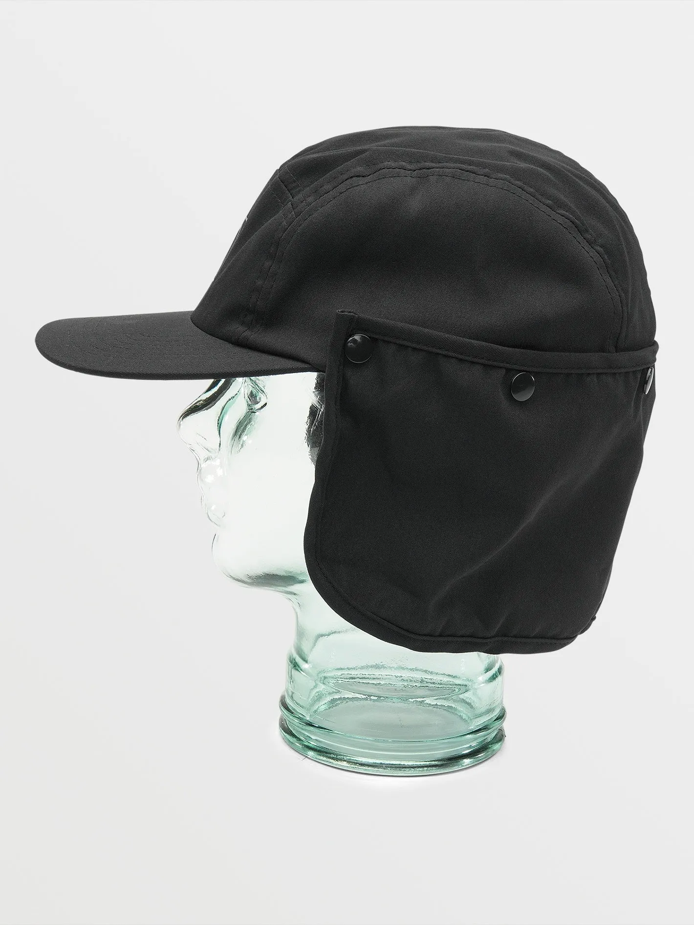 Stone Trip Flap Hat - Black sold by Volcom product image thumbnail 2