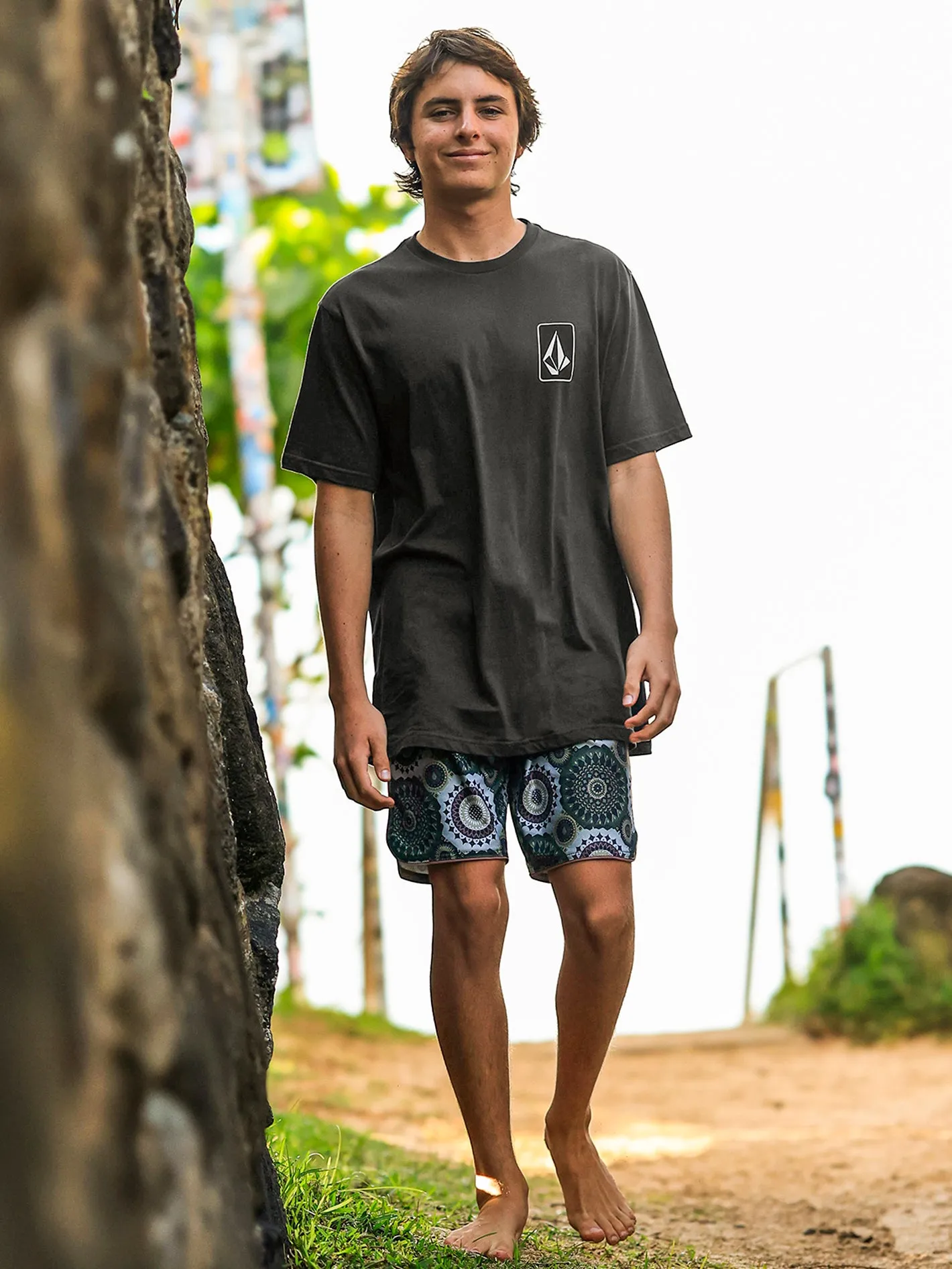 Originator Short Sleeve Tee - Vintage Black sold by Volcom product image thumbnail 2